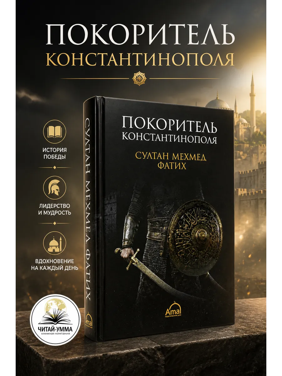 Покоритель Константинополя Султан Мехмед Фатих / Али Мухаммад ас-Салляби // AMAL / new